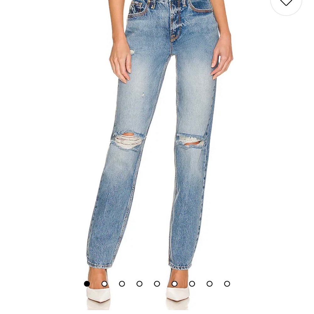 New with tags Good American 90's icon jeans color indigo